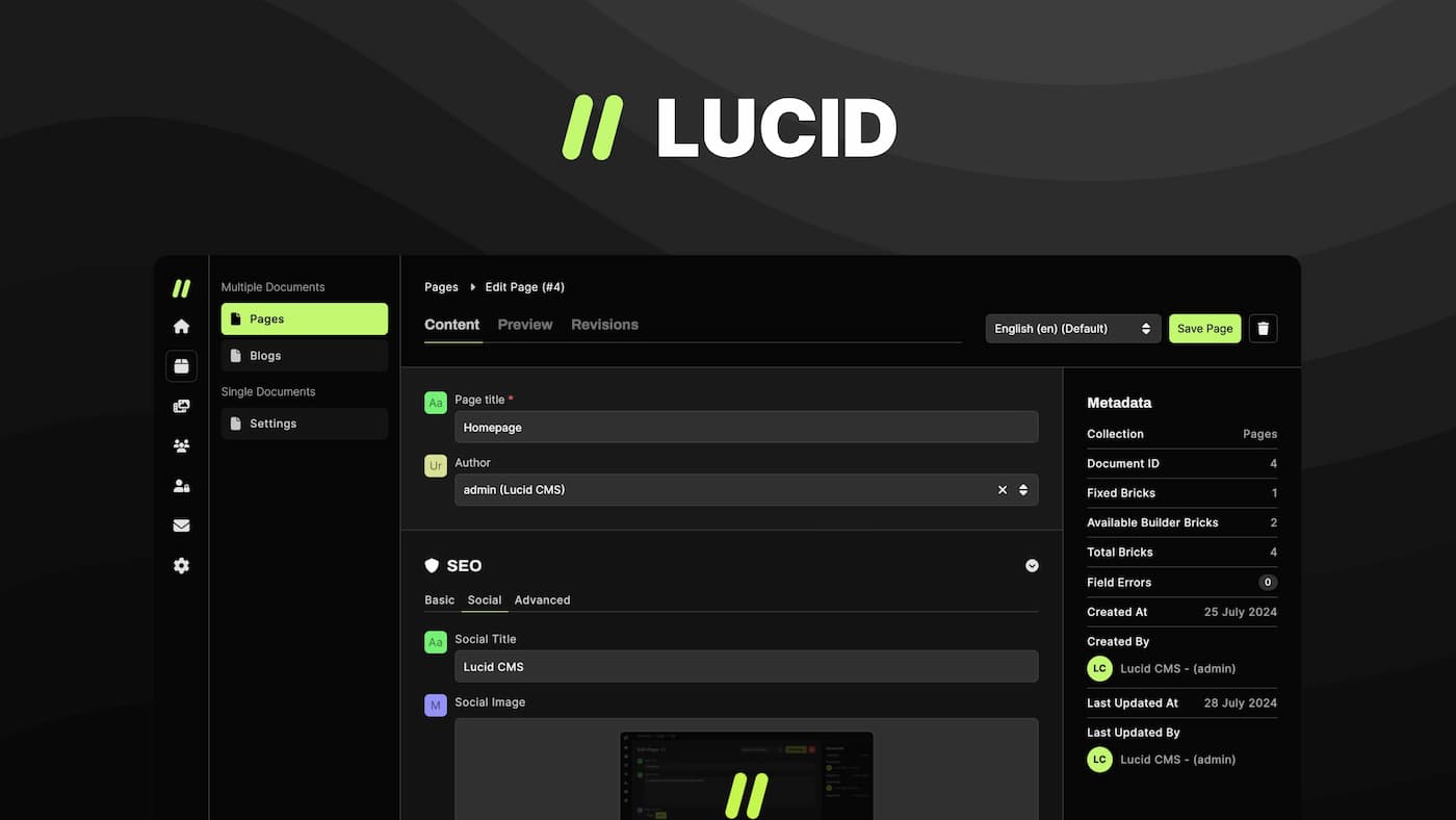 Lucid CMS