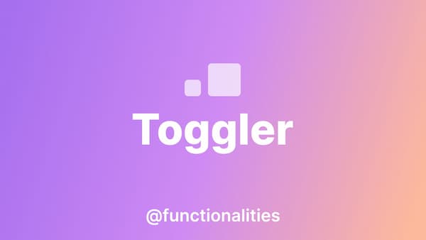 Functionalities - Toggler